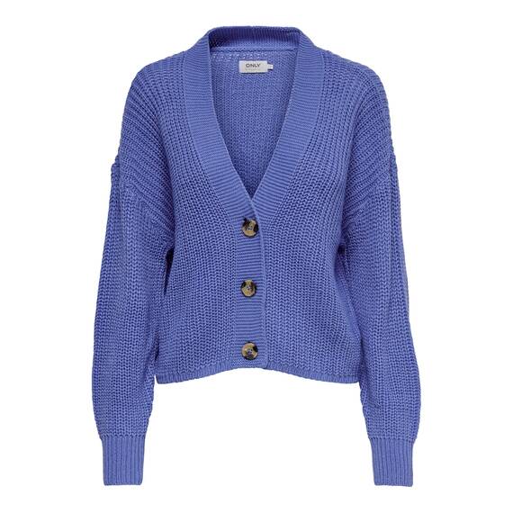 ONLY Damen Onlcarol Nice L/S Cardigan KNT Noos Strickjacke, Ultramarine, XS EU
