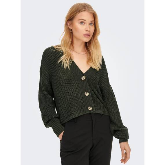 ONLY Damen Onlcarol Nice L/S Cardigan Knt Noos Strickjacke, Rosin, M EU
