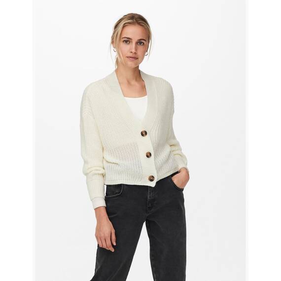 ONLY Damen ONLCAROL Nice L/S Cardigan KNT NOOS 15211521, Jet Stream, M