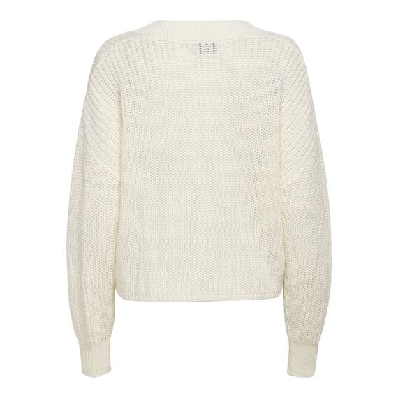 ONLY Female Strickjacke Struktur, Farbe:Creme, Größe:S