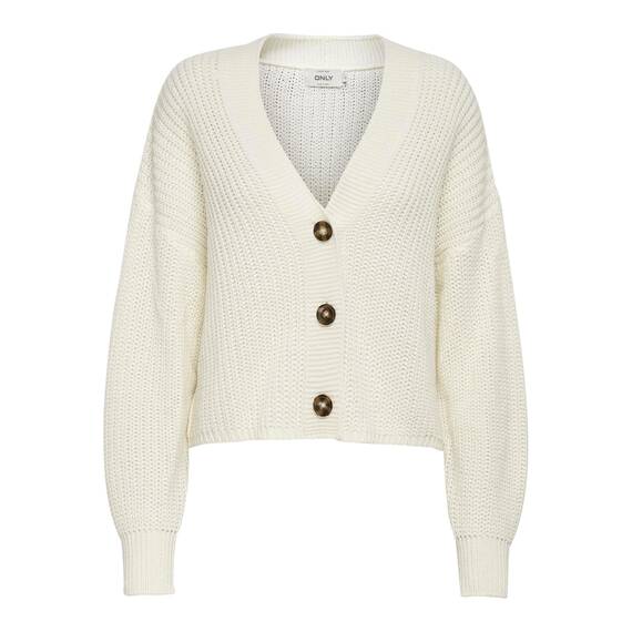 ONLY Damen ONLCAROL Nice L/S Cardigan KNT NOOS 15211521, Jet Stream, M