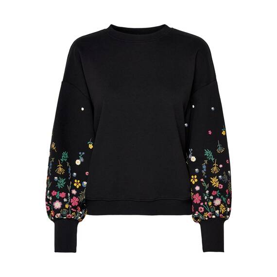 Onlbrooke L/S O-Neck Flower SWT