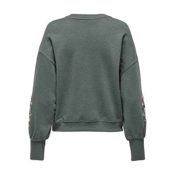 Onlbrooke L/S O-Neck Flower SWT Noos