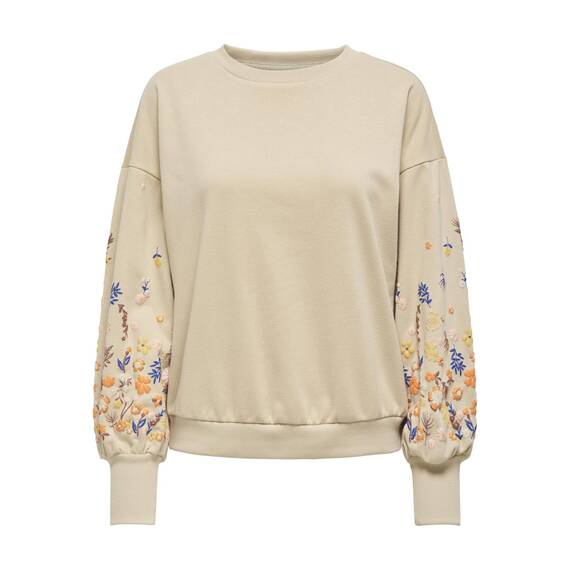 Onlbrooke L/S O-Neck Flower SWT Noos