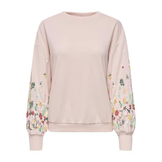 Onlbrooke L/S O-Neck Flower SWT Noos