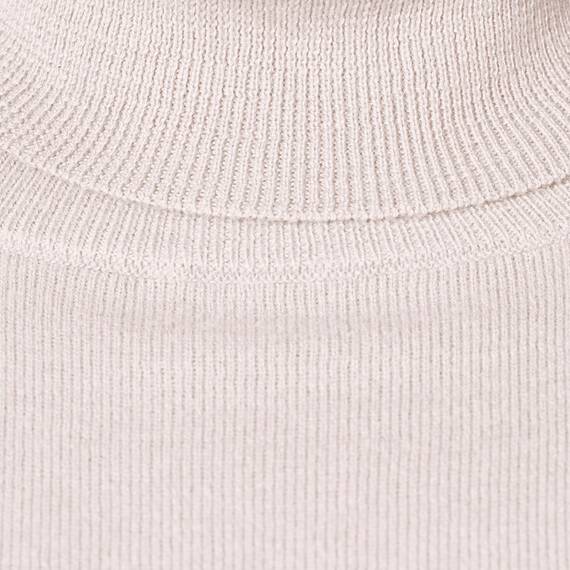 Amazon Essentials Damen Leichter, Langärmeliger Rollkragenpullover, Klassischer Schnitt (Erhältlich In Übergröße), Blassrosa, L