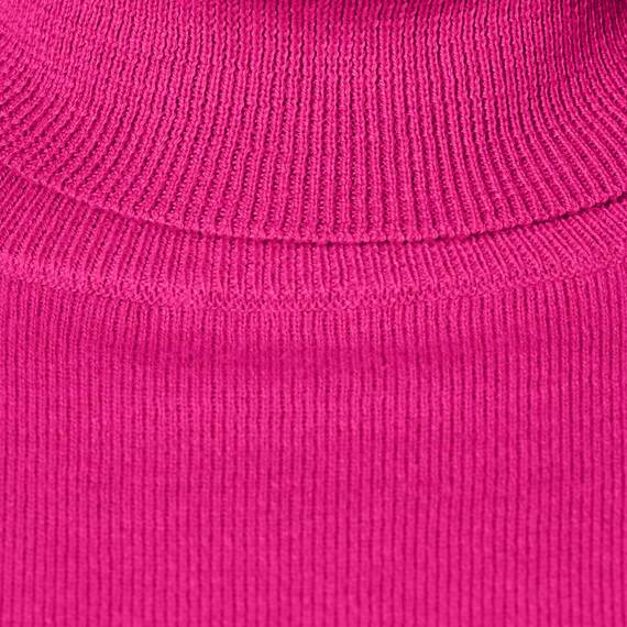 Amazon Essentials Damen Leichter, Langärmeliger Rollkragenpullover, Klassischer Schnitt (Erhältlich In Übergröße), Kräftiges Rosa, XL