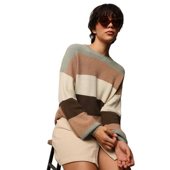 Onlatia L/S Stripe Pullover KNT Noos