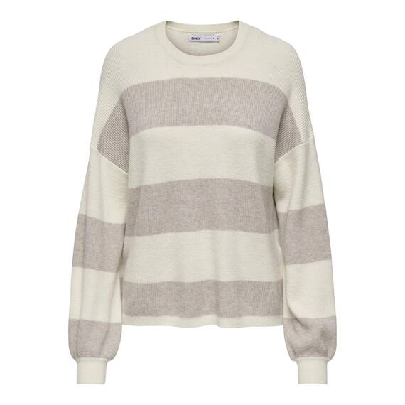 ONLY Onlatia L/S Stripe Pullover KNT Noos