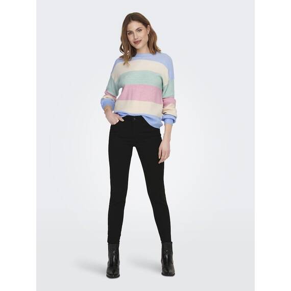 ONLATIA L/S Stripe Pullover KNT NOOS