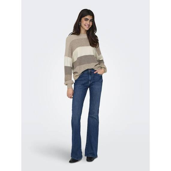 ONLATIA L/S Stripe Pullover KNT NOOS