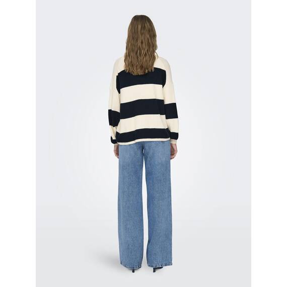 ONLATIA L/S Stripe Pullover KNT NOOS