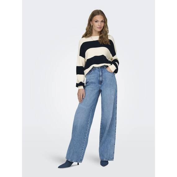 ONLATIA L/S Stripe Pullover KNT NOOS