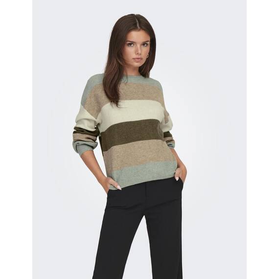 Onlatia L/S Stripe Pullover KNT Noos