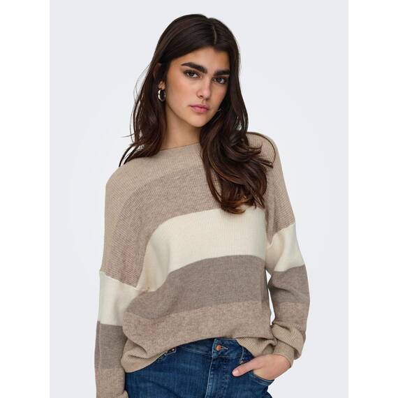 ONLATIA L/S Stripe Pullover KNT NOOS