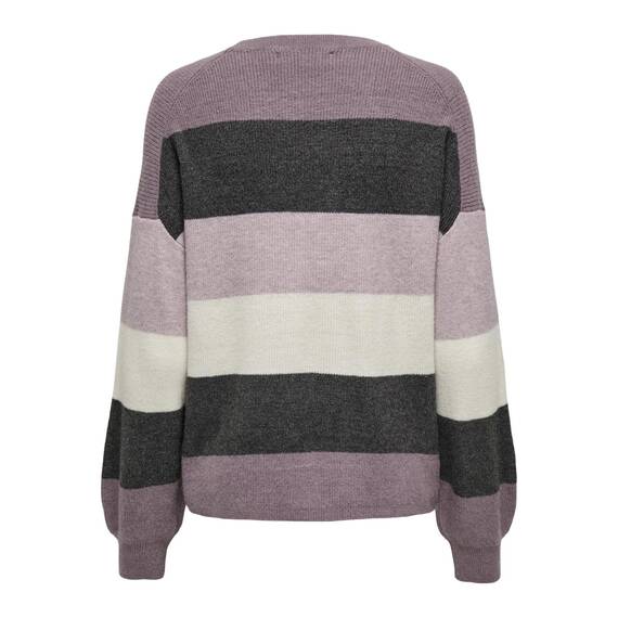 ONLY Onlatia L/S Stripe Pullover KNT Noos