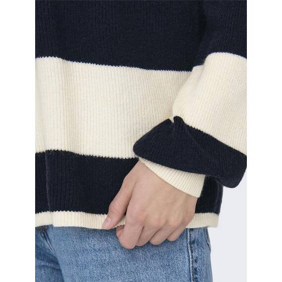 ONLATIA L/S Stripe Pullover KNT NOOS
