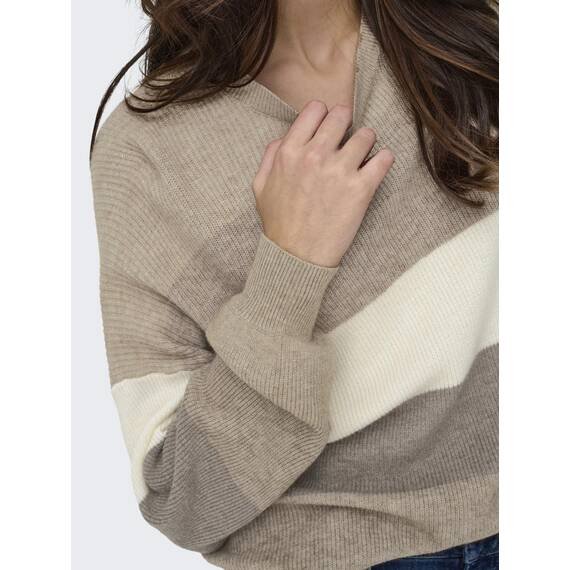 ONLATIA L/S Stripe Pullover KNT NOOS