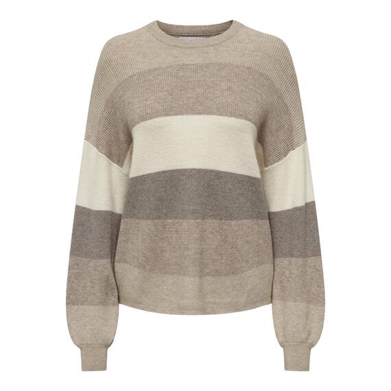 ONLATIA L/S Stripe Pullover KNT NOOS