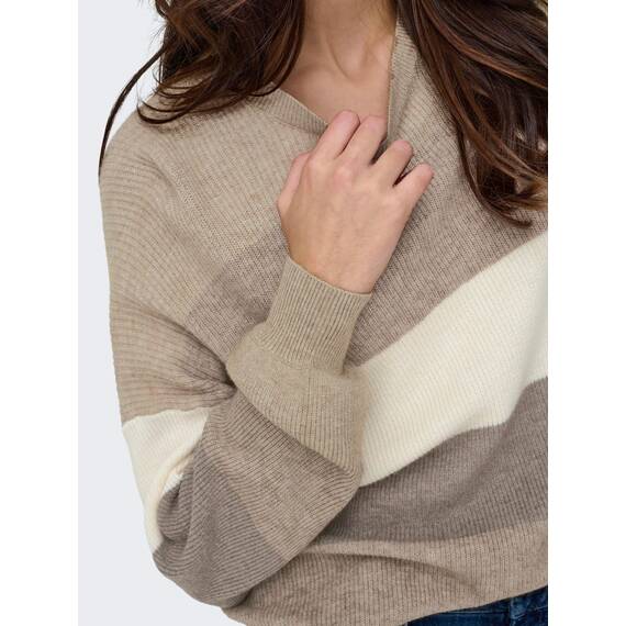 ONLATIA L/S Stripe Pullover KNT NOOS
