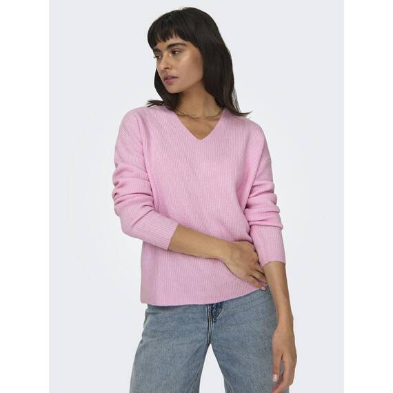 ONLY ONLCAMILLA V-Neck L/S Pullover KNT NOOS