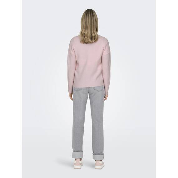 ONLY Damen ONLCAMILLA V-Neck L/S Strickpullover KNT 15204588, Potpourri ,M