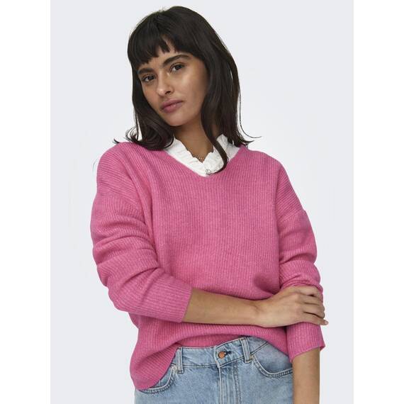 ONLCAMILLA V-Neck L/S Pullover KNT NOOS