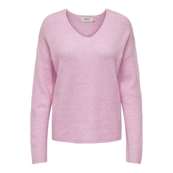 ONLY ONLCAMILLA V-Neck L/S Pullover KNT NOOS