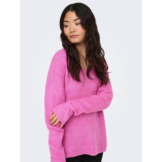 ONLY Onlcamilla V-Neck L/S Pullover KNT Noos