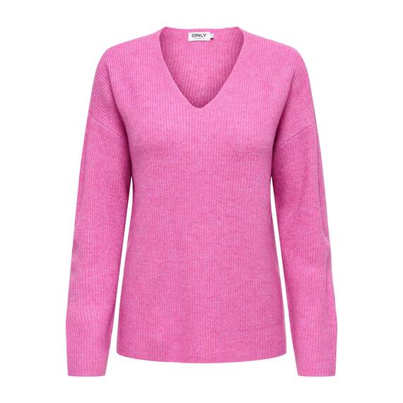 ONLY Onlcamilla V-Neck L/S Pullover KNT Noos