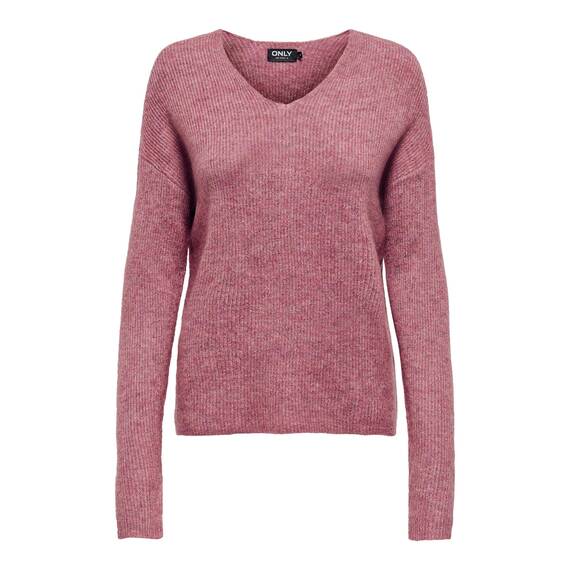 ONLY Onlcamilla V-Neck L/S Pullover KNT Noos