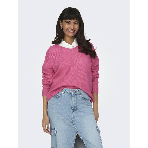 ONLCAMILLA V-Neck L/S Pullover KNT NOOS