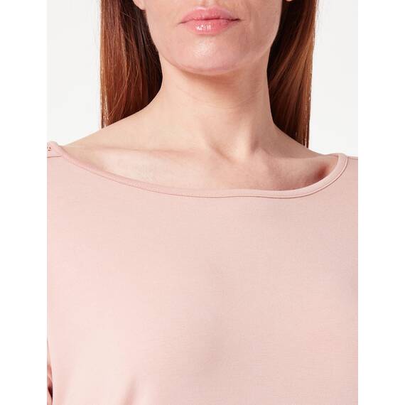 ONLY Damen Onlmoster 3/4 Shoulder Tape Cs Top, Misty Rose/ Melange, M