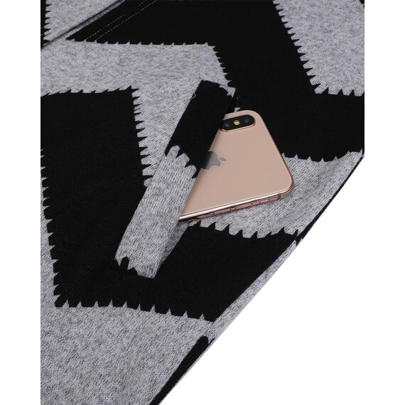 OUGES Strickjacken füR Damen Lang Cardigan Elegante Leicht Strickjacke Herbst Strickjackenpullover mit Taschen L