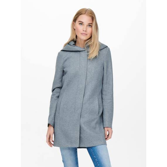 ONLY Damen ONLSEDONA Light Coat OTW NOOS Mantel, Blue Fog, XS