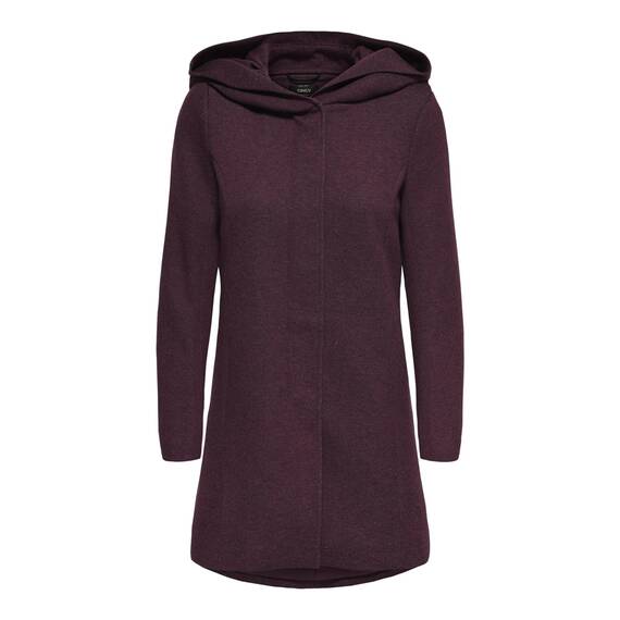 ONLY NOS Damen ONLSEDONA LIGHT COAT OTW NOOS Mantel,, per pack Mehrfarbig (Chocolate Truffle Detail: MELANGE), X-Small (Herstellergröße: XS)