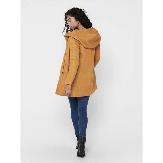 ONLY Damen Onlsedona Light Coat Otw Noos Jacket, Pumpkin Spice, XXS EU