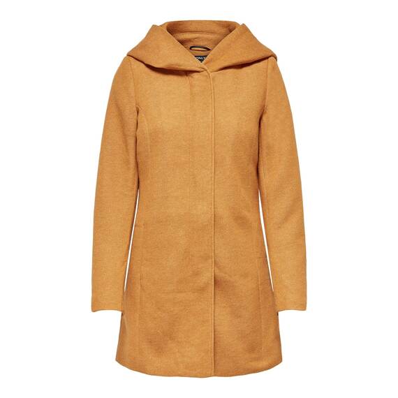 ONLY Damen Onlsedona Light Coat Otw Noos Jacket, Pumpkin Spice, XXS EU