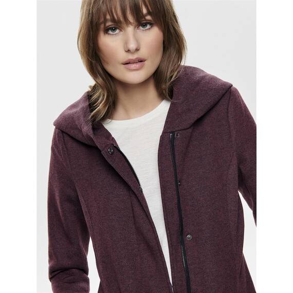 ONLY NOS Damen ONLSEDONA LIGHT COAT OTW NOOS Mantel,, per pack Mehrfarbig (Chocolate Truffle Detail: MELANGE), X-Small (Herstellergröße: XS)