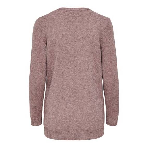 ONLY Damen Onllesly L/S Open Cardigan KNT Noos Strickjacke 15174274,Marine Green/Detail:Melange,S