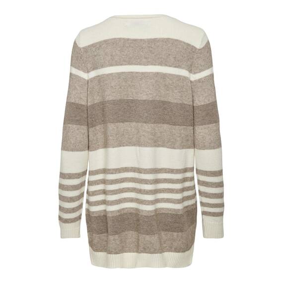 ONLY Damen Onllesly L/S Open Cardigan KNT Noos Strickjacke 15174274,Whitecap Gray 1,XS