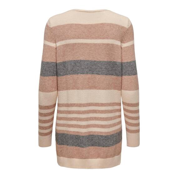 ONLY Damen Onllesly L/S Open Cardigan KNT Noos Strickjacke 15174274,Cloud Pink,XS
