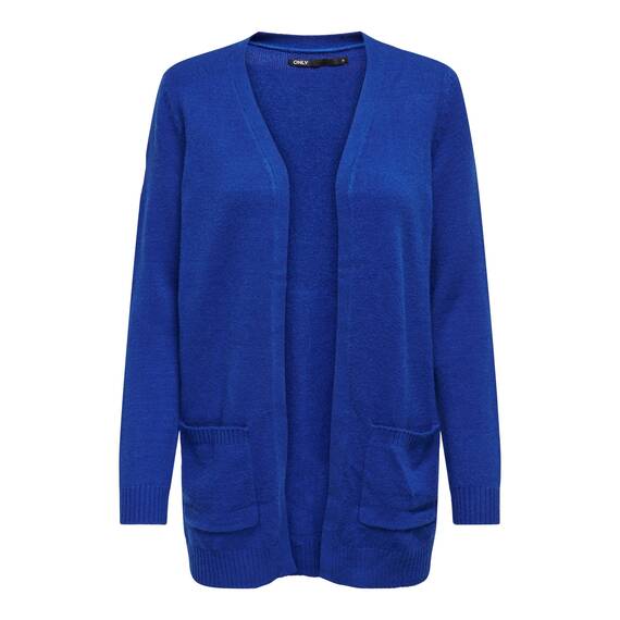 ONLY Damen Onllesly L/S Open Cardigan KNT Noos Strickjacke 15174274 ,Surf The Web ,XS