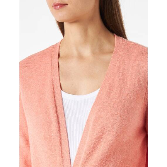 ONLY Damen Onllesly L/S Open Cardigan KNT Noos Strickjacke 15174274 ,Porcelain Rose ,XS