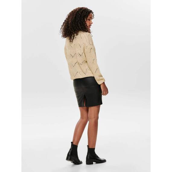 ONLY NOS Damen ONLHAVANA L/S PULLOVER KNT NOOS Pullover,, per pack Grau (Pumice Stone Pumice Stone), Medium (Herstellergröße: M)
