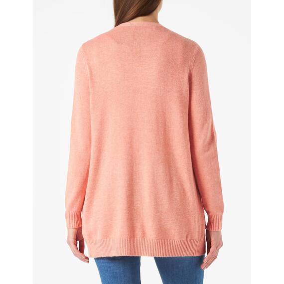 ONLY Damen Onllesly L/S Open Cardigan KNT Noos Strickjacke 15174274 ,Porcelain Rose ,M