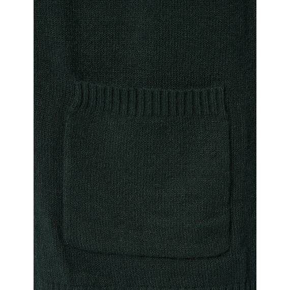 ONLY Damen Onllesly L/S Open Cardigan KNT Noos Strickjacke 15174274,Green Gablesdetail:w. Melange,L