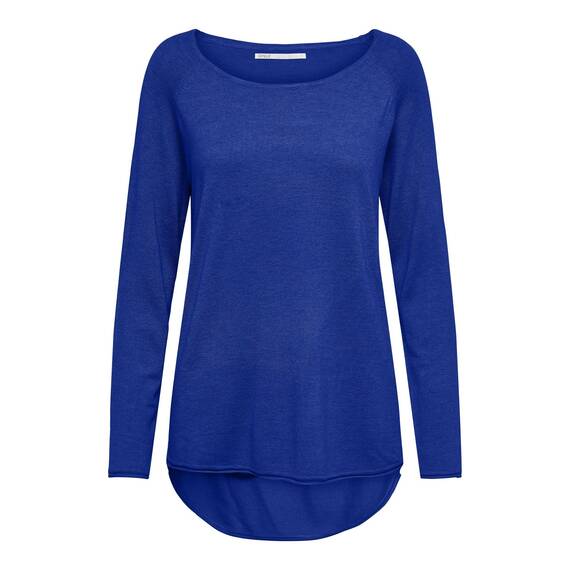 ONLY Damen Onlmila Lacy L/S Long Knt Noos Strickpullover, Surf The Web, XXS EU