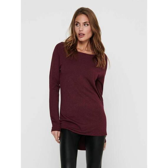 ONLMILA LACY L/S LONG PULLOVER KNT NOOS