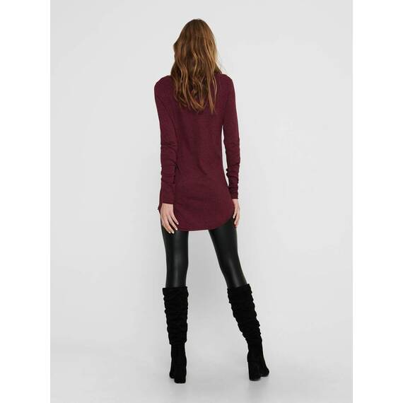 ONLMILA LACY L/S LONG PULLOVER KNT NOOS